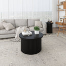 Modern Round Coffee Table And Side Table (Set of 2)