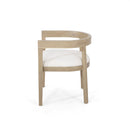 Contemporary Dining Chair Set With Armrests