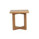 Ella - Square Side Table With Cross Stretcher Base