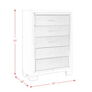 Platinum - Platform Storage Bedroom Set