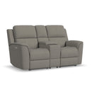 Henry - Power Reclining Loveseat With Console & Power Headrests & Lumbar