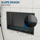 Stainless Steel Shower Niche With Seamless Design For Bathroom Storage