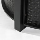 Propane Gas Fire Pit Table, 50000 Btu Round Steel Fire Pit