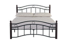 Full Size Metal Bed Frame with Headboard and Footboard