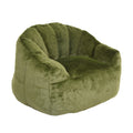 Beanbag Chair, Beanbag Sofa Chair With Armrests Stuffed High Density Foam
