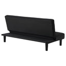 Stanford - Upholstered Tufted Convertible Sofa Bed - Black