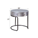 Brancaster - 21" End Table - Aluminum