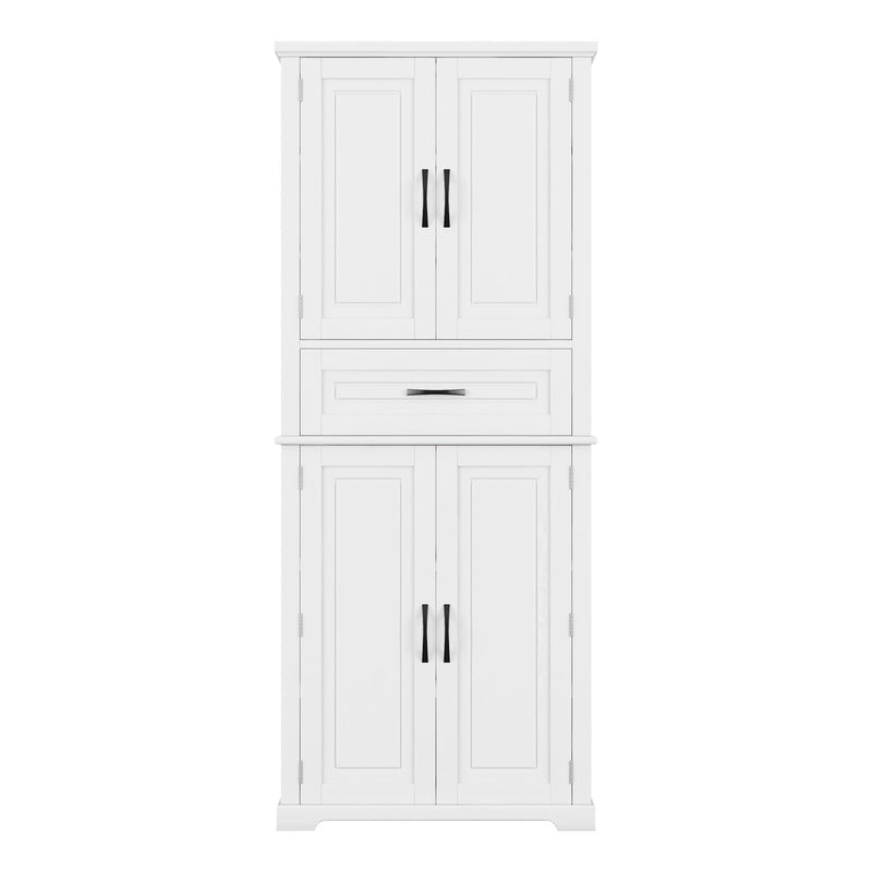 Bathroom Storage Cabinet With Multifunctional Storage Space, Drawer With Slide Rails, Adjustable Shelf