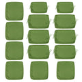 14 Pack Cushion Covers For 7 Piece Wicker Rattan Sectional Sofa