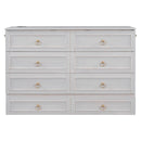 Murphy Bed With Large Drawers And Stylish Design