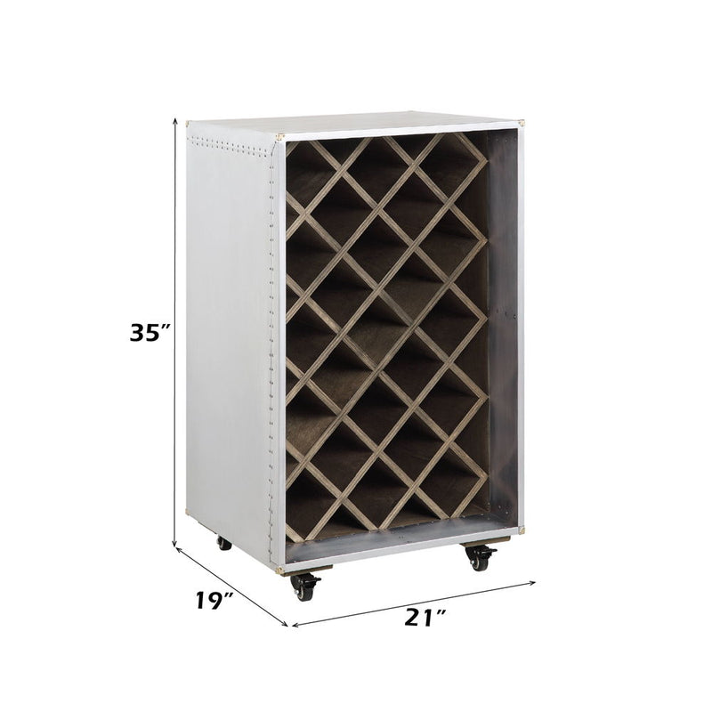 Raini - Wine Cabinet - Aluminum