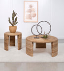 Artina - Woven Rattan Round Table