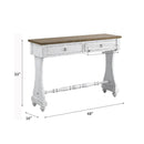 Carminda - Console Table - Antique White