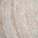 Travertine Lightweight Concrete Side Table For Indoor / Outdoor Use - Beige