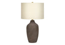 Lighting, Table Lamp, Ceramic, Resin, Contemporary - Gray