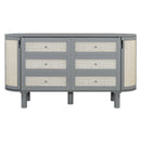 Murphy Bed With Hidden Storage & Modern Woven Design