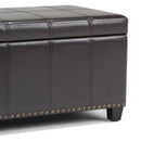 Amelia - Transitional Storage Ottoman Bench
