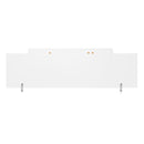 Modern Accent Storage Cabinet For Living Room, Bedroom, Dining Room, Or Study - White