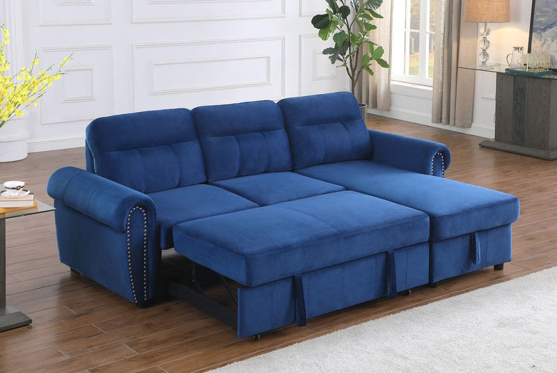 Ashton - Reversible Sleeper Sectional Sofa Chaise