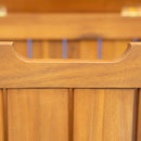 Portside - Wooden Deck Box 30 Gallons Storage Bench - Teak