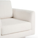 360° Modern Swivel Accent Chair Round Armchair, Thick Padded Single Lounge Sofa Upholstered Comfy