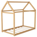 Wooden House Shaped Bed