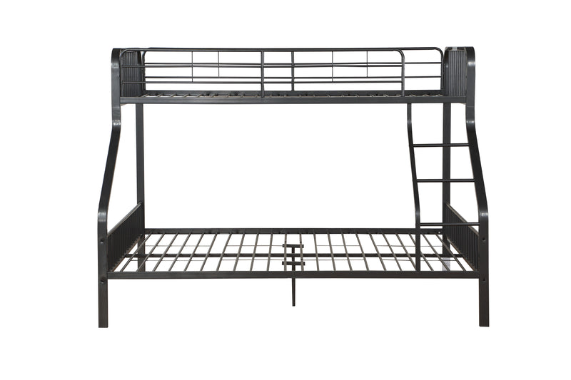 Caius - Twin Long Queen Bunk Bed - Gun