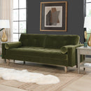 Nicholas - Mid-Century Modern Sofa - Olive Green