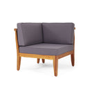 Aston - Corner, Coffee Table - Dark Gray