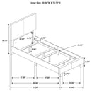 Dorian - Upholstered Panel Bed