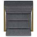 Kirra - Upholstered Metal Arm Accent Chair