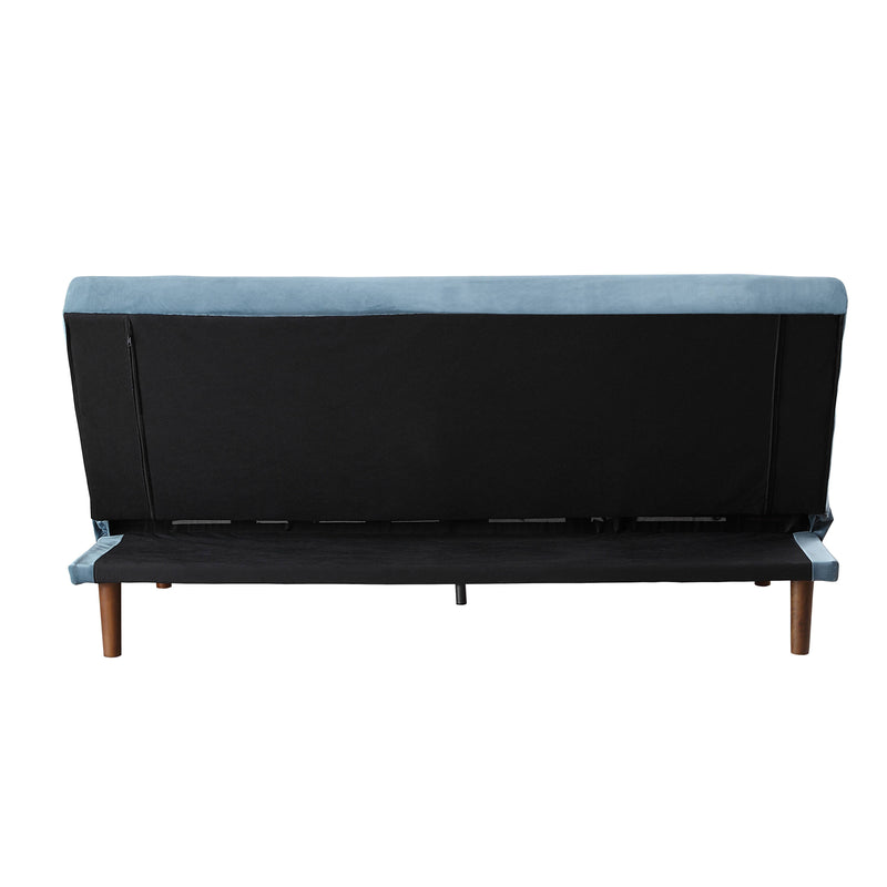 Yolandi - Velvet Adjustable Sofa - Teal Blue