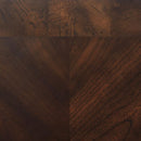 Laney - 1-Shelf Glass Top Rectangular Coffee Table - Deep Merlot