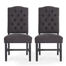 Elegant Dining Chair With Button Tufted Design