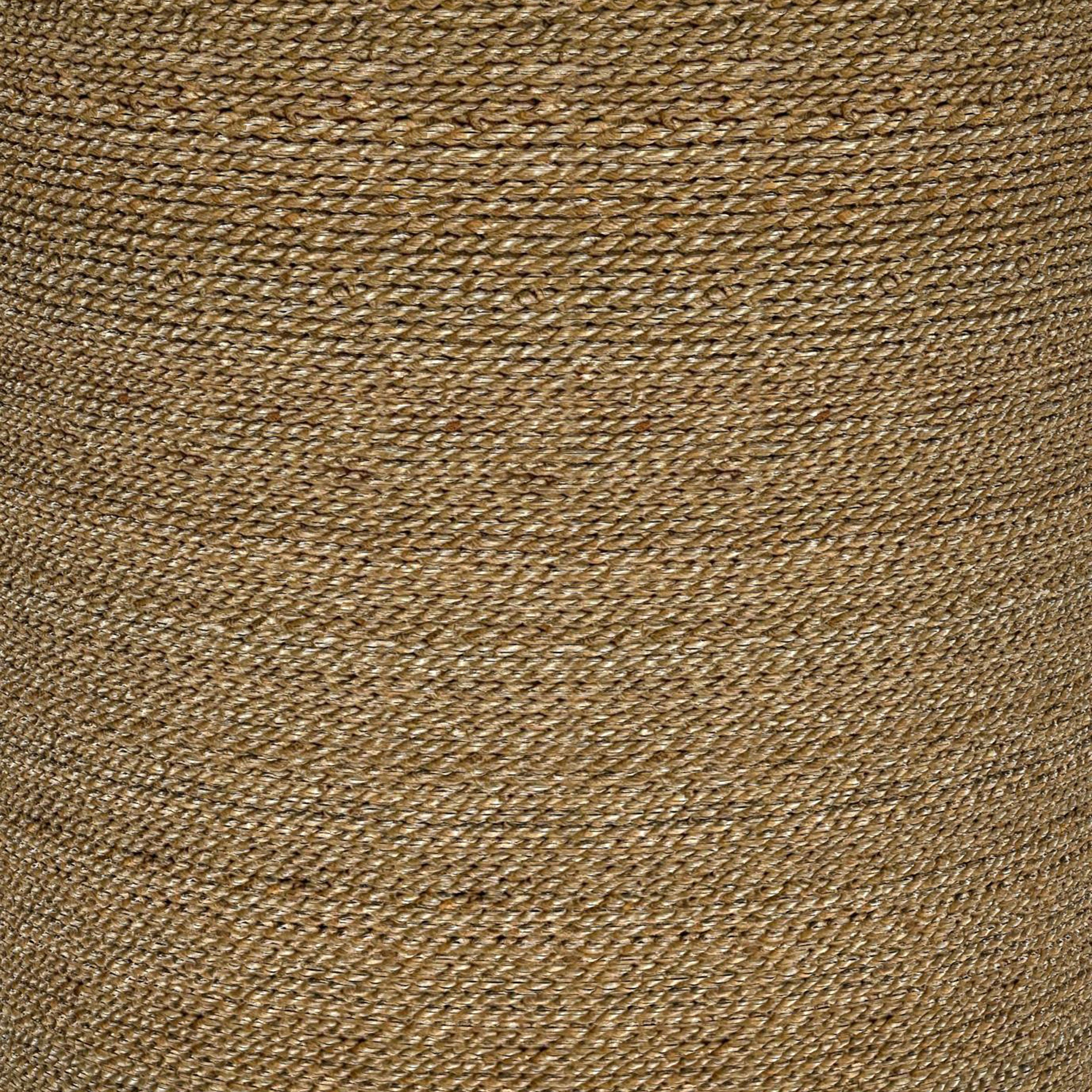 Halden Round Woven Seagrass Accent Side Table Light Brown — view 6