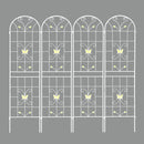 Garden Metal Trellis Rustproof Trellis For Climbing Plants Outdoor Flower Support