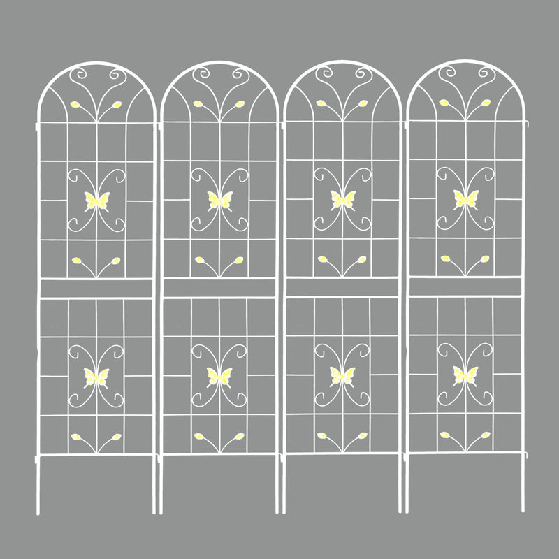 Garden Metal Trellis Rustproof Trellis For Climbing Plants Outdoor Flower Support