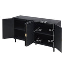 4 Door Cabinet, Customizable Storage System