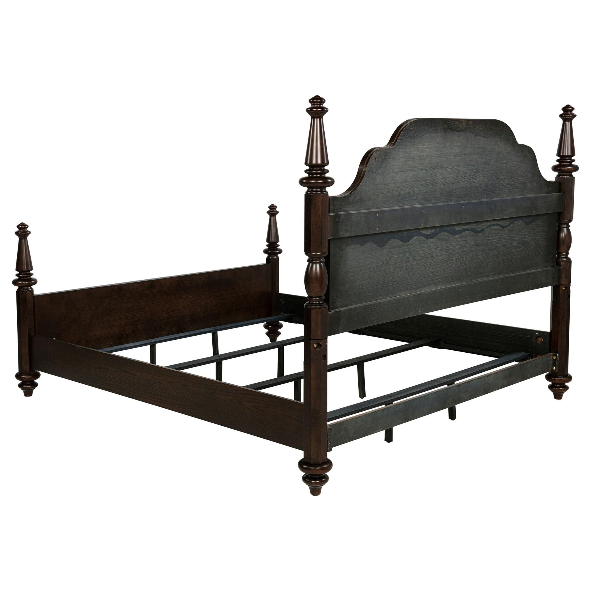 Andover 5-piece Eastern King Bedroom Set Dark Oak