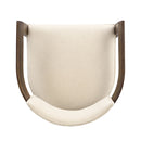 Contemporary Upholstered Counter Stools Set