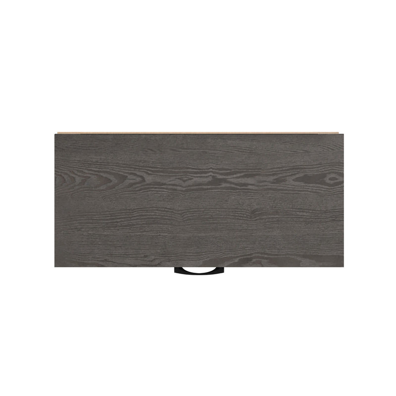 5 Drawer Dresser - Gray / Brown