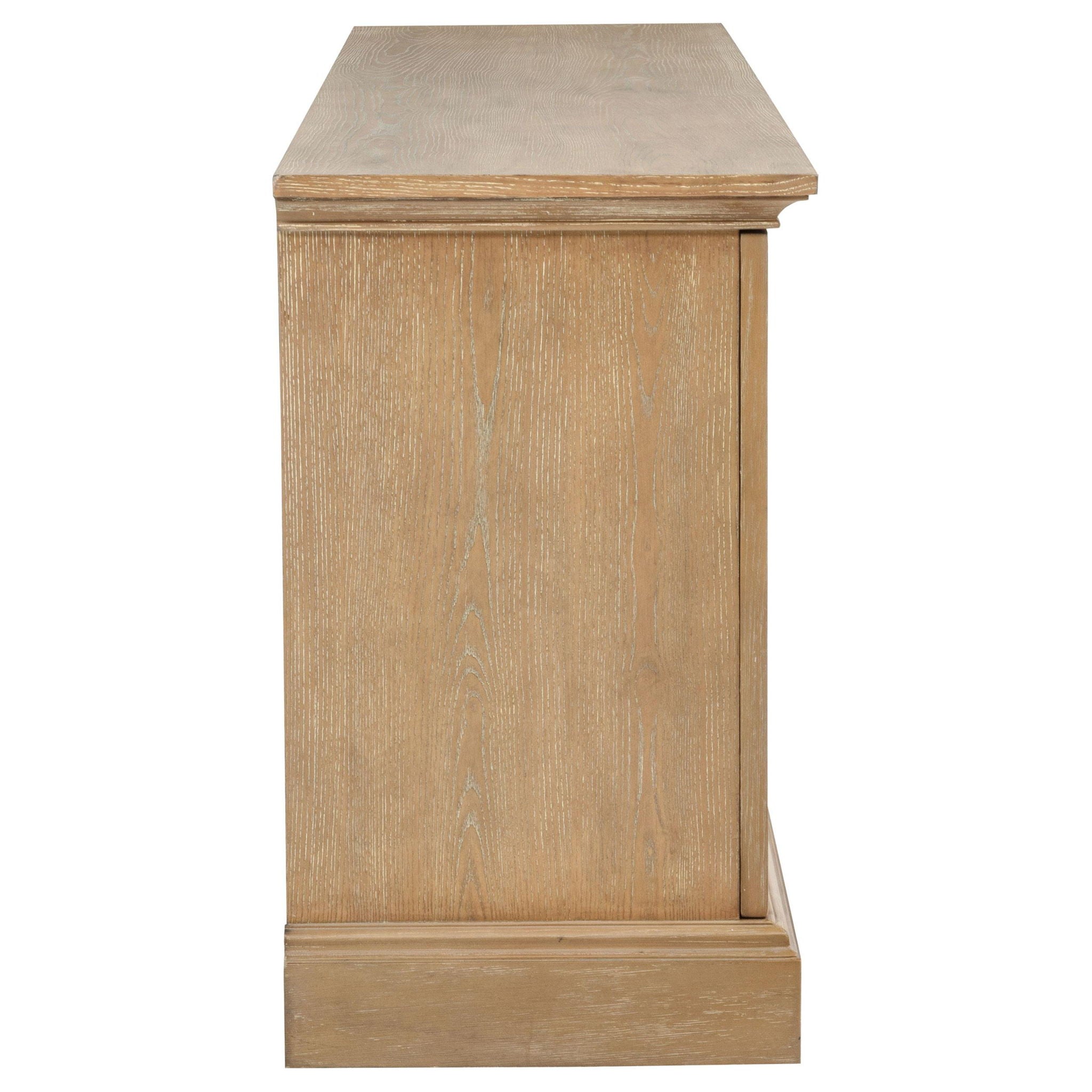 Brockway 4-door Dining Sideboard Buffet Cabinet Barley Brown