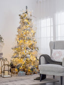 Christmas Ball Ornaments, Decorative Hanging Ball Christmas Tree Ornaments, For Holiday Party Decorations (Set of 12) - White