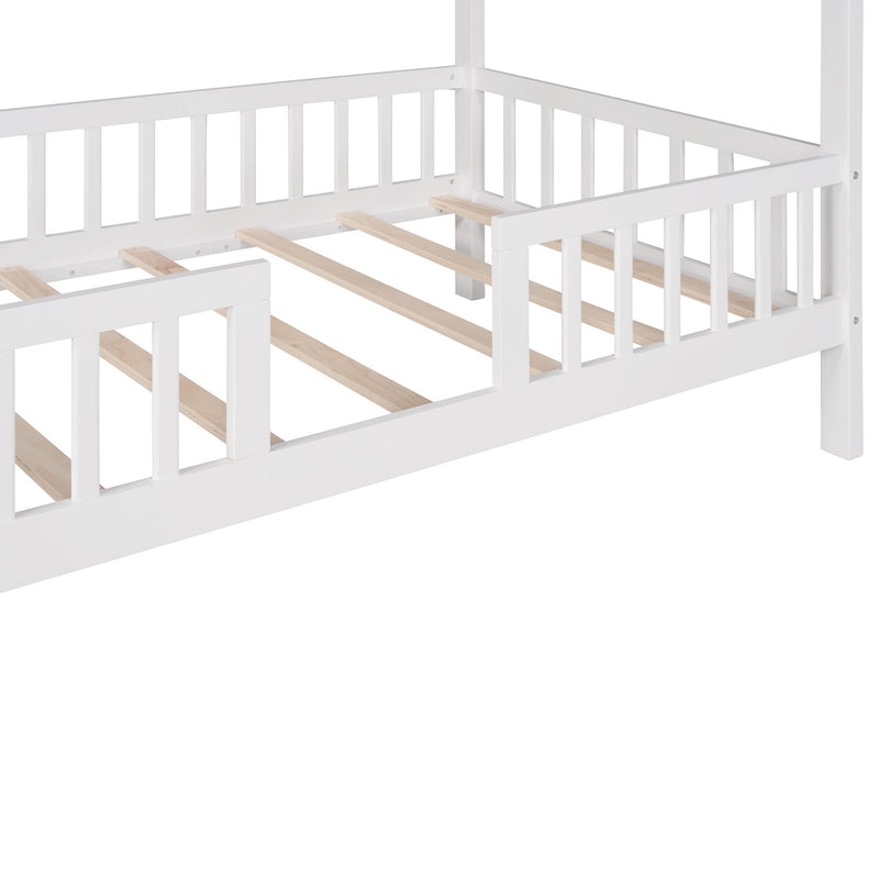 House Bed With Fence
