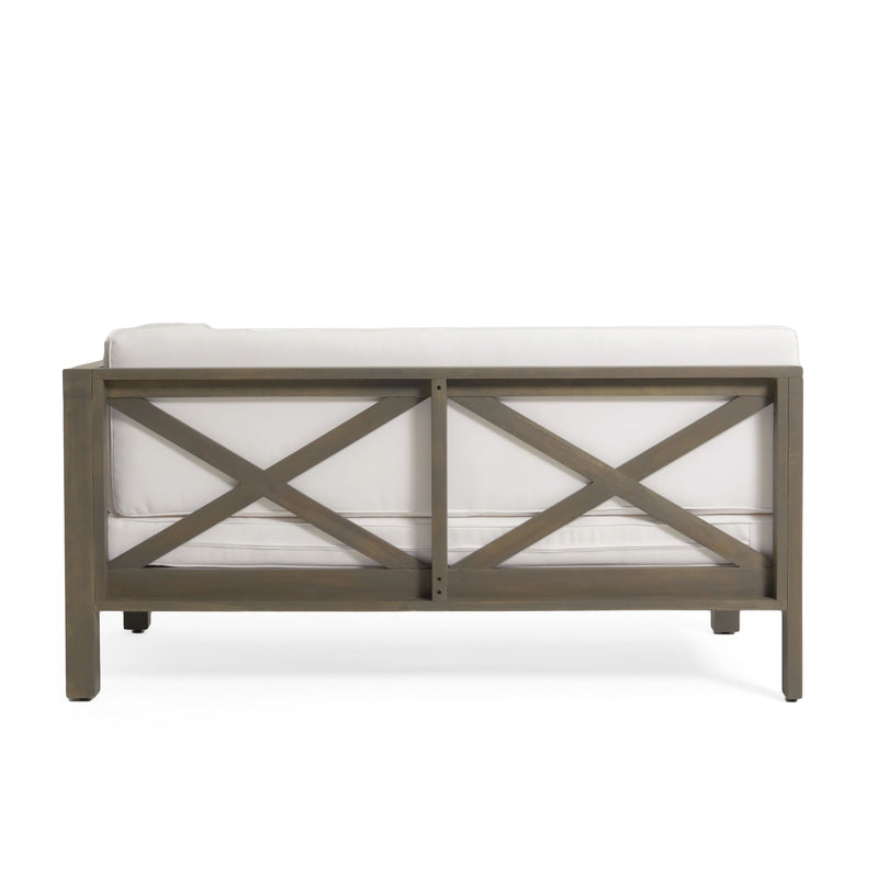 Brava - X Back Corner Bench