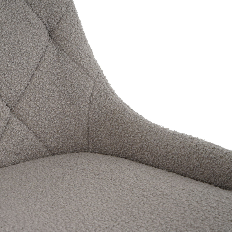 Adjustable And Space-Saving Chair With Golden Electroplated Legs