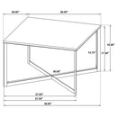 Tobin - Marble Top Coffee And End Table Set