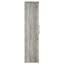Alejo - 2 Door Engineered Wood Tall Cabinet - Gray Driftwood - Atlantic Fine Furniture Inc