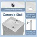 Bathroom Vanity With Sink, Cabinet With Adjustable Shelf