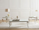 Carone - Glass Top Coffee Table Set